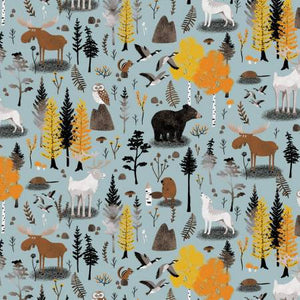 Canadian Boreal Forest for Camelot Fabrics