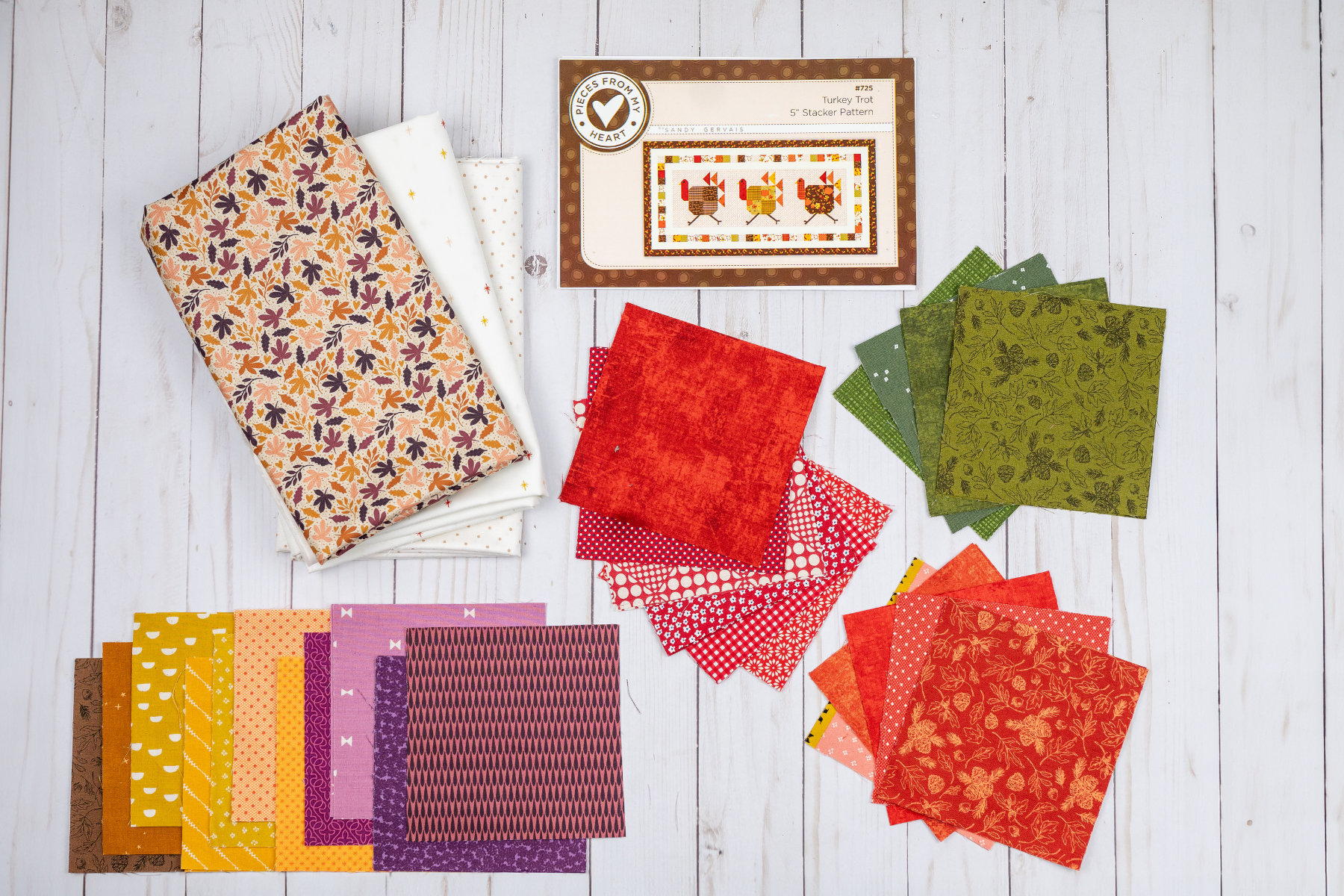 Turkey Trot Tablerunner Kit