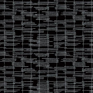 Black Trellis by Makers Collage for Windham Fabrics