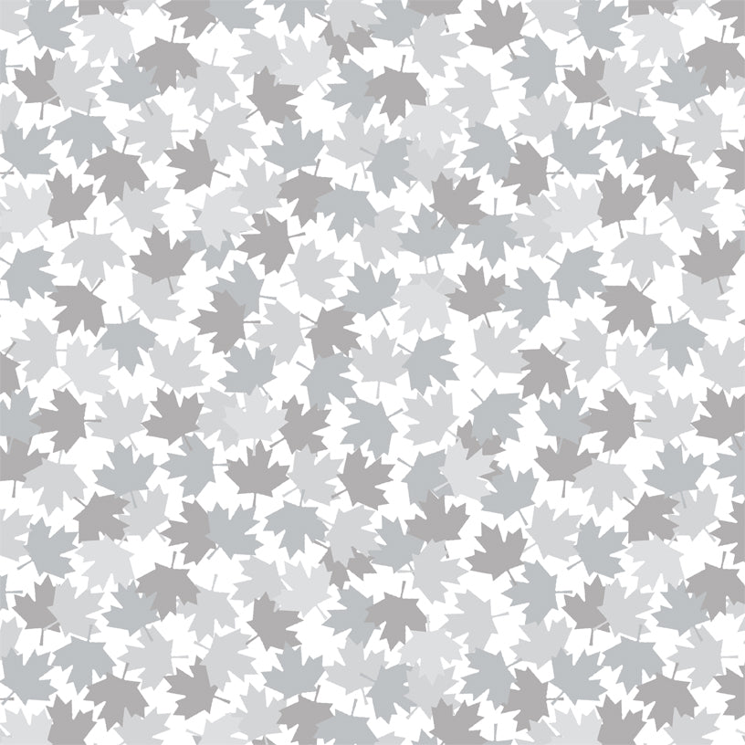Canadian Maple Leaf - White