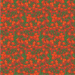 Warm Red Apples - Forestburgh for Heather Ross for Windham fabrics