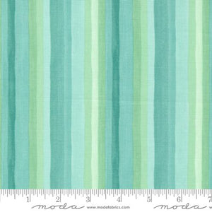 Stripe in Pond - Willow by 1 Canoe 2 for Moda Fabrics