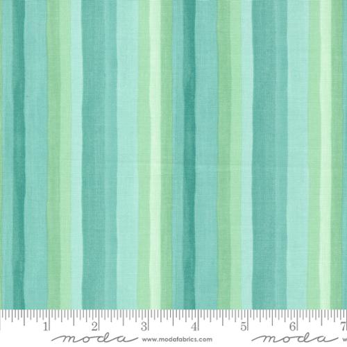 Stripe in Pond - Willow by 1 Canoe 2 for Moda Fabrics