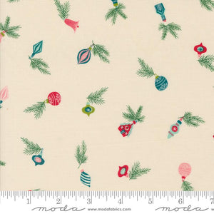 Vintage Baubles in Natural for Cozy Wonderland by Fancy That Design Hose for Moda Fabrics