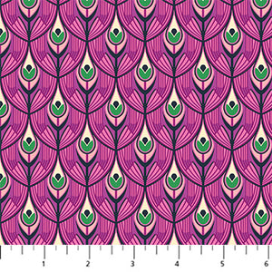 Swagger in Violet for Wild Abandon by Figo Fabrics