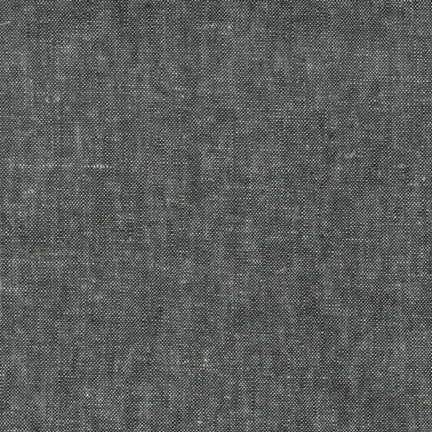 Brussels Washer (Rayon/Linen Blend) - Yarn Dyed Black - BOLT