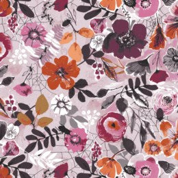 Night Bloom Rose for Eerie by Art Gallery Fabrics
