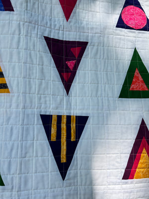 Triangle Tango- Quilt for Sale