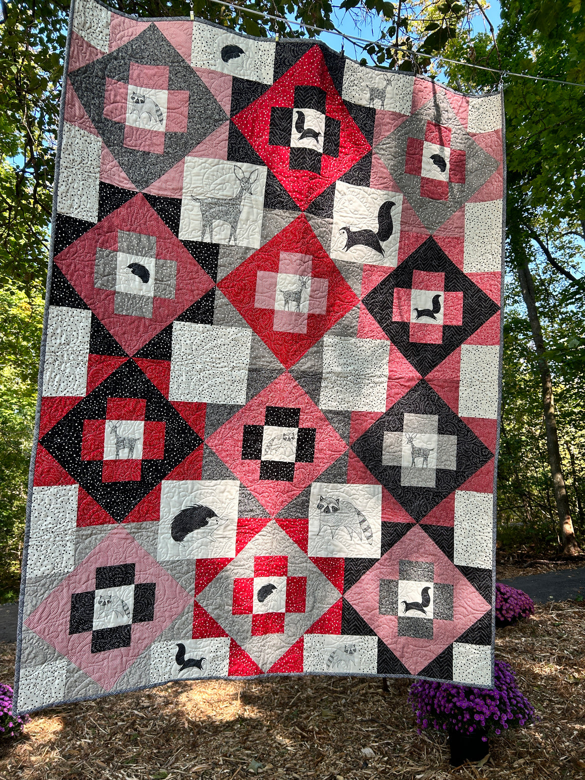 Wild Meadow (land) - Quilt for Sale