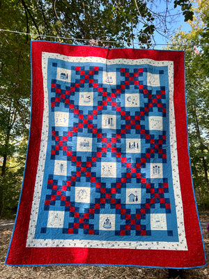 Christmas Chain- Quilt for Sale