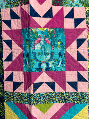 Wanderer Wholecloth - Quilt for Sale