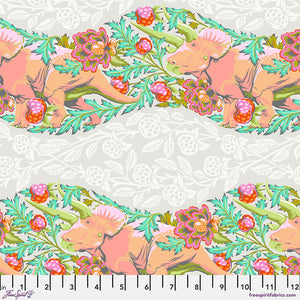 Trifecta - Blush for ROAR! by Tula Pink for Free Spirit Fabrics