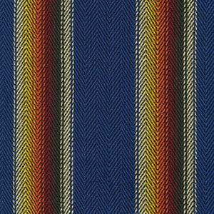 Baja Blanket Stripe in Blue Jay for Robert Kaufman Fabrics