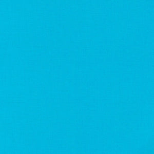 Kona Cyan, Solid Fabric, Robert Kaufman, [variant_title] - Mad About Patchwork