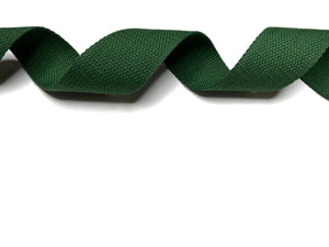 Hunter Green - 100% Cotton Strap / Webbing