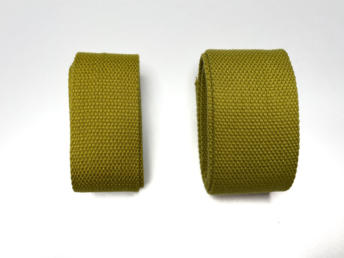 Olive - 100% Cotton Strap / Webbing