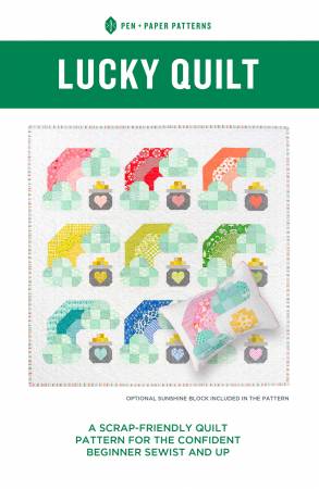 Pen + Paper —Lucky Quilt, Pattern, Pen and Paper Designs, [variant_title] - Mad About Patchwork