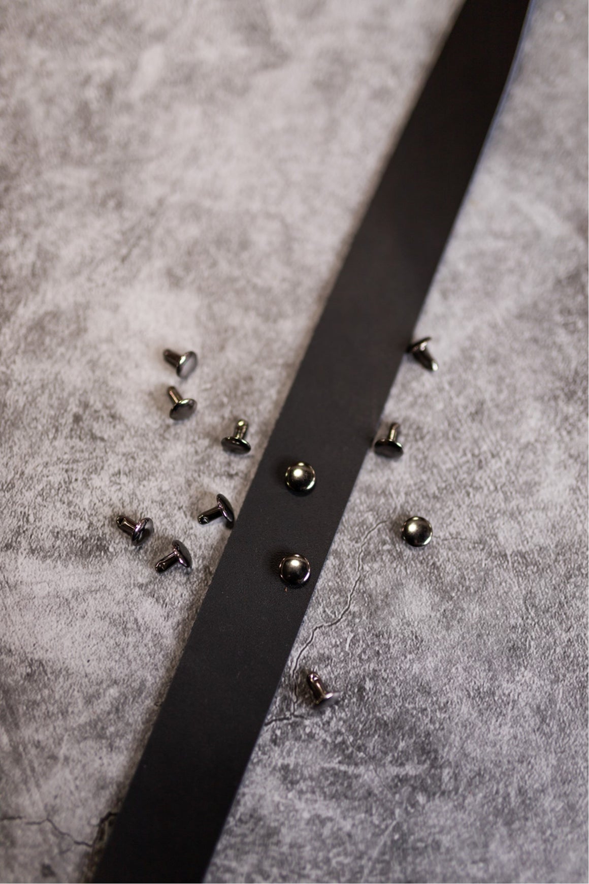 Leather Strap 1" x 54" - Black