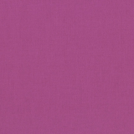 Kona Plum, Solid Fabric, Robert Kaufman, [variant_title] - Mad About Patchwork