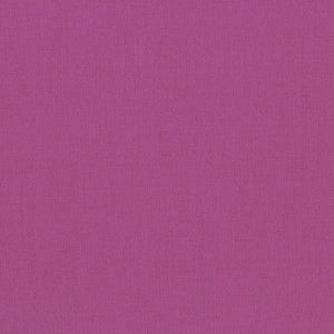 Kona Plum, Solid Fabric, Robert Kaufman, [variant_title] - Mad About Patchwork