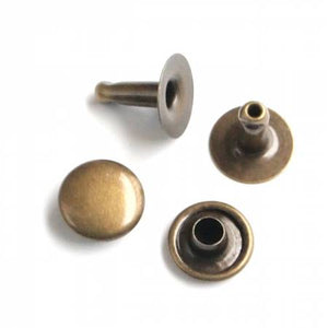 Rivets (Medium) Packages of 24, Hardware, Sallie Tomato, Antique Brass - Mad About Patchwork