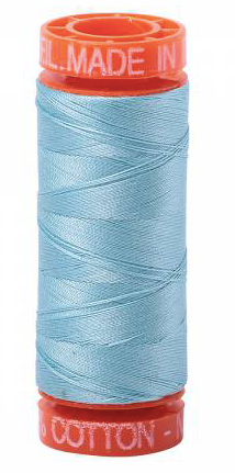 Aurifil Cotton Thread - Colour 2805 Light Grey Turquoise