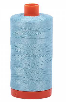 Aurifil Cotton Thread - Colour 2805 Light Grey Turquoise