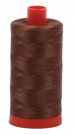 Aurifil Cotton Thread - Colour 2372 Dark Antique Gold