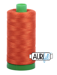 Aurifil Cotton Thread - Colour 2240 Rusty Orange