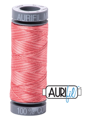 Aurifil Cotton Thread — Colour 4250 Flamingo Variegated