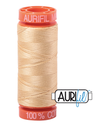 Aurifil Cotton Thread - Color 6001 Light Caramel
