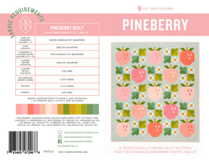 Pineberry Pattern pen and Paper Designs