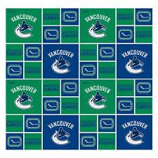 Vancouver Canucks NHL Licenced Fabric, Designer Fabric, Windam, [variant_title] - Mad About Patchwork