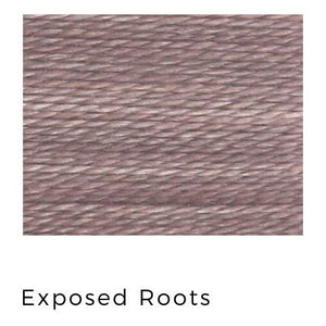 Exposed Roots- Acorn Threads by Trailhead Yarns - 20 yds of 8 weight hand-dyed thread