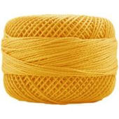 Presencia Perle 12 wt 1232 Deep Canary, Thread, Presencia, [variant_title] - Mad About Patchwork