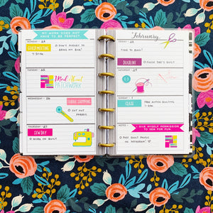 Quilting Planner stickers, Notions, Mad About Patchwork, [variant_title] - Mad About Patchwork