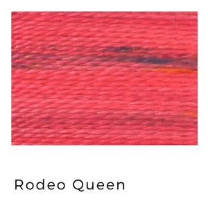 Rodeo Queen -  Acorn Threads by Trailhead Yarns - 20 yds of 8 weight hand-dyed thread