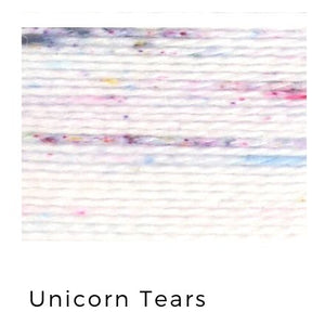 Unicorn Tears - Acorn Threads by Trailhead Yarns - 20 yds of 8 weight hand-dyed thread
