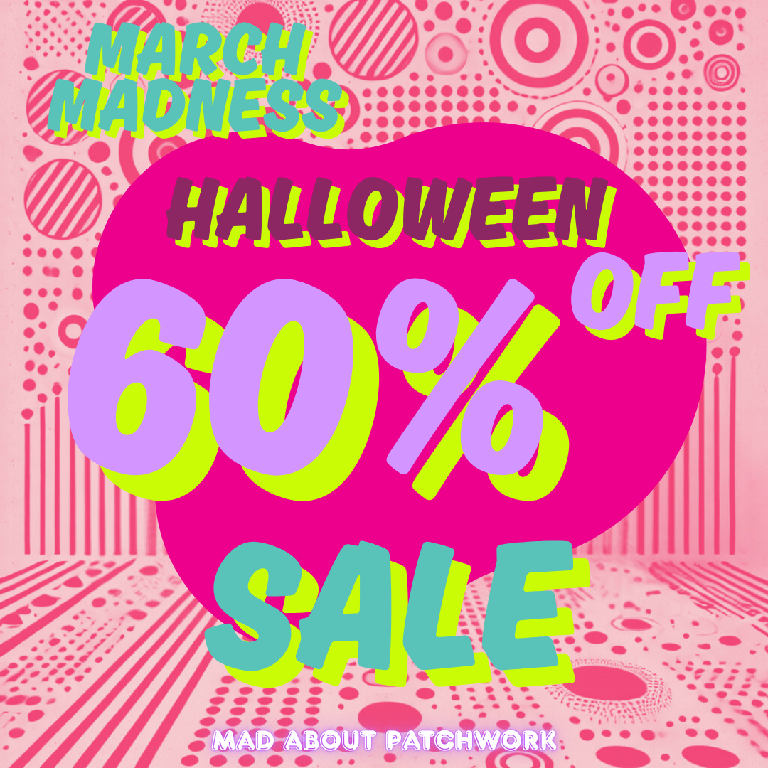 March Madness Halloween Fabric