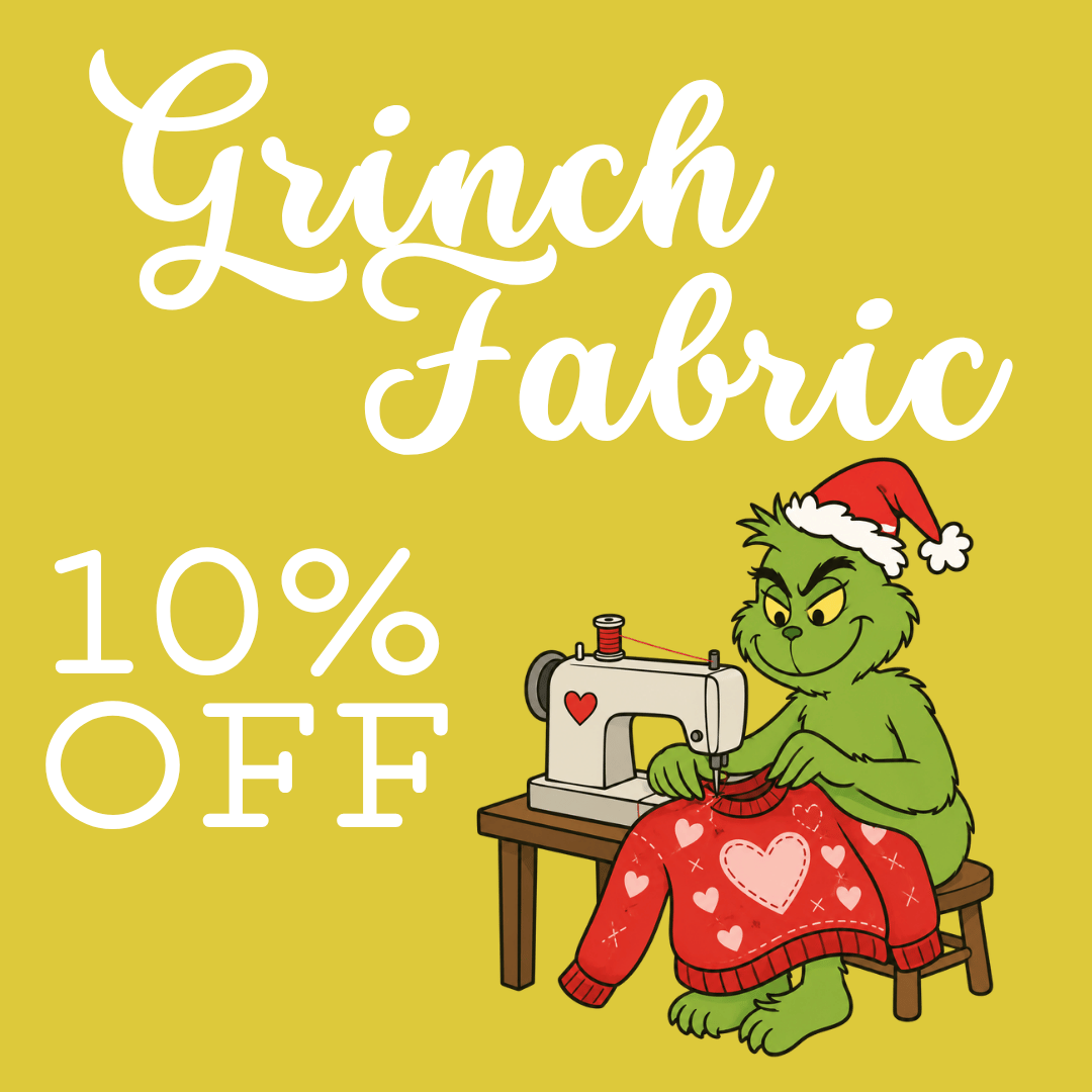 Grinch Fabric & Panels
