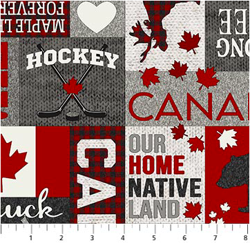 My Canada by Deborah Edwards for Northcott Studio