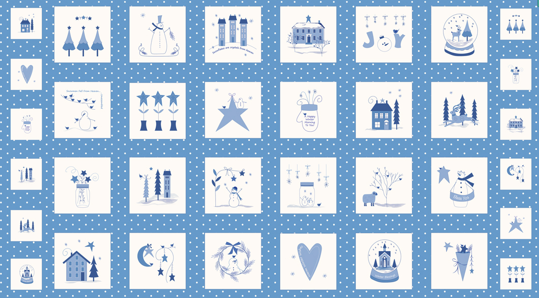 Crystal Lane by Bunny Hill Design for Moda