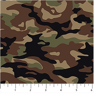 Crazy for Camo by Northcott Studio