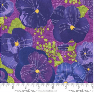 Pansys Posies by Robin Pickens for Moda Fabrics