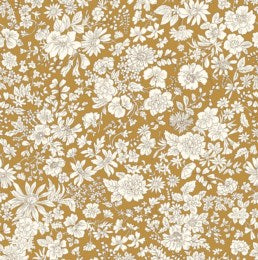 Emily Belle in Golden Ochre from Liberty Fabrics