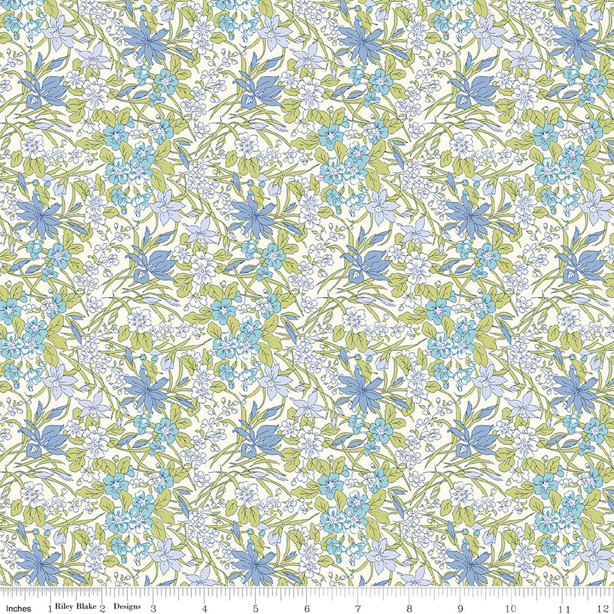 Ricardo A from Everlasting by Liberty Fabrics, Designer Fabric