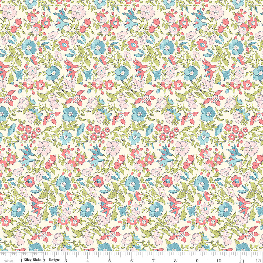 Mamie Flower B from Everlasting by Liberty Fabrics
