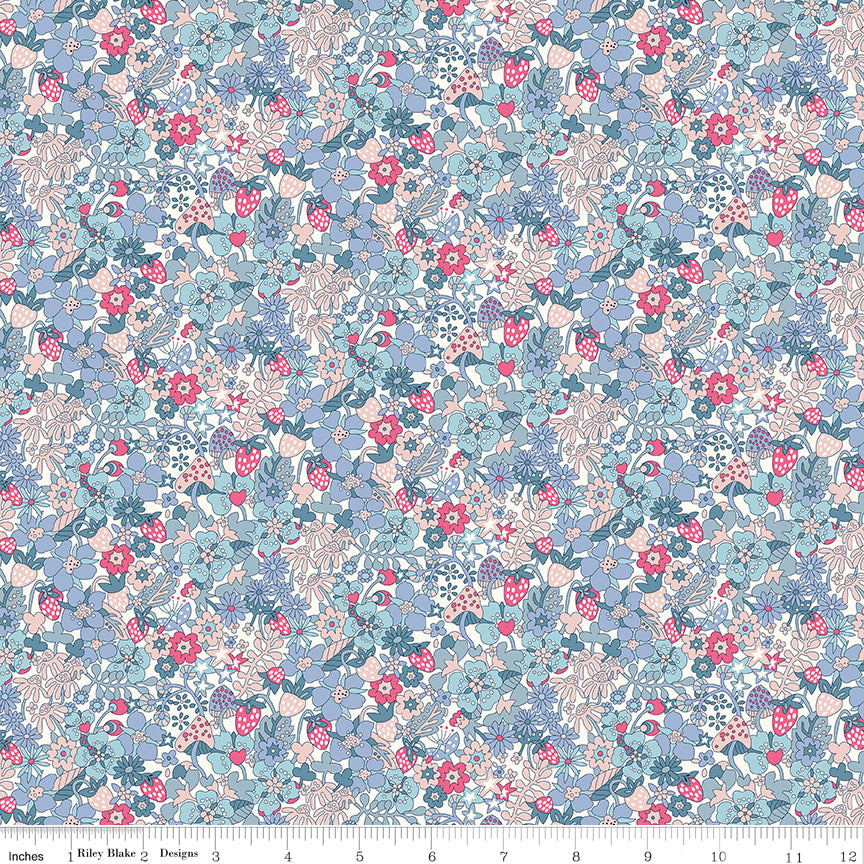 Flowertop Forest A from Everlasting by Liberty Fabrics