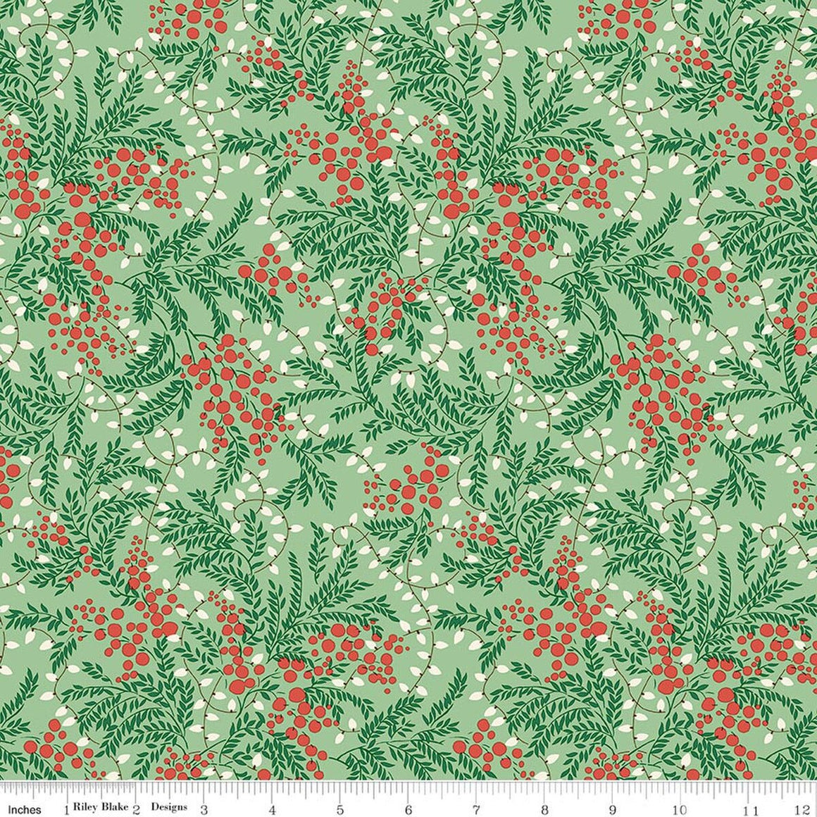 Twinkling Lights C from Festive Magic by Liberty Fabrics