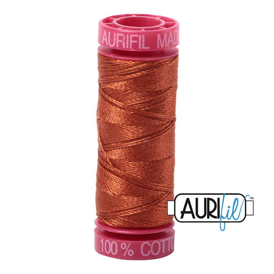 Aurifil Cotton Thread — Cinnamon Toast 2390 — Small 12wt